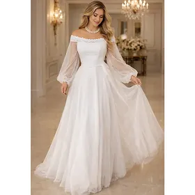 Vestido Longo de Noiva Felicia Dolcci