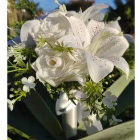 Buquê de Noiva Realista Ateliê Art & Flora