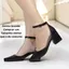 Scarpin Salto Grosso 5 cm Isa Belle
