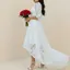 Vestido de Noiva Mullet Renda Floral Sua Maria