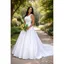 Vestido de Noiva Peito de Renda com Cauda Partylight