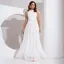 Vestido Longo de Renda Off White Detrix