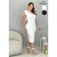 Vestido Noiva Colado com Laço Que Taw