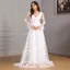 Vestido de Noiva Civil Decote V SambaFlor