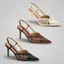 Scarpin Vizzano Slingback Vazado