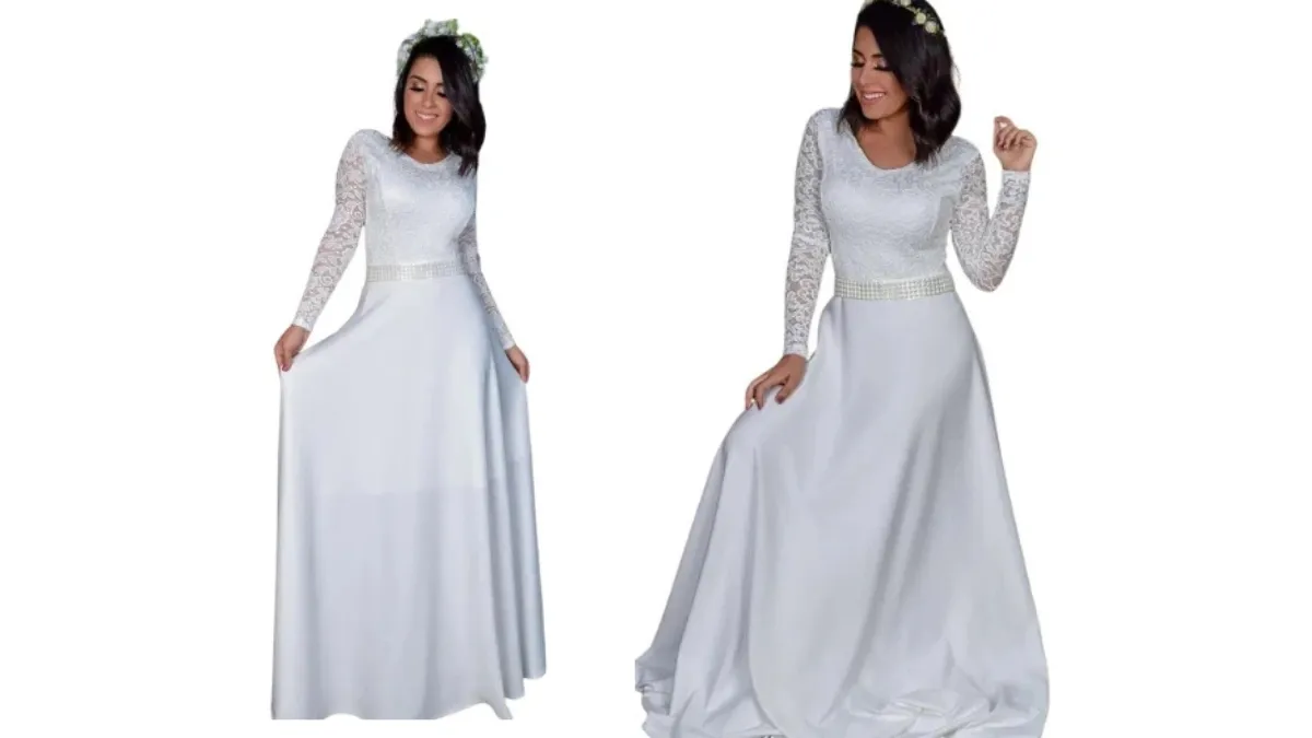 vestido-de-noiva-simples-da-shopee