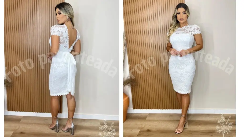 vestido-noiva-civil-de-renda-com-laco-e-decote-em-v-na-costa-pre-wedding